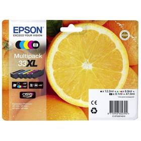 Cartridge Epson 33XL, 400/530/3x650 strán - CMYK (C13T33574011)