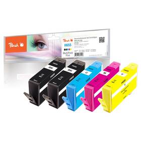 Cartridge Peach HP 655, MultiPack Plus, 2x19, 3x12 ml - CMYK (319273)