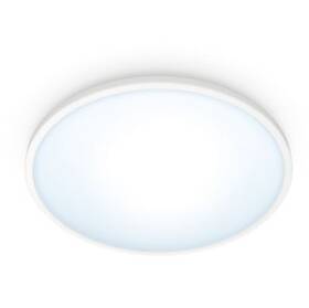 LED stropné svietidlo WiZ SuperSlim Tunable White 16 W (8719514338012) biele