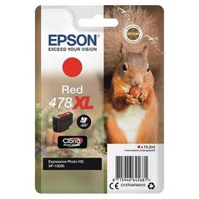 Cartridge Epson 478XL, 830 strán (C13T04F54010) červená