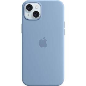 Kryt na mobil Apple Silicone Case s MagSafe pro iPhone 15 Plus - ledově modrý (MT193ZM/A)