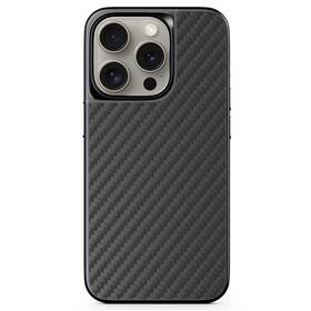 Kryt na mobil Epico Hybrid Carbon Magnetic s MagSafe na Apple iPhone 15 Pro Max (81410191300001) čierny