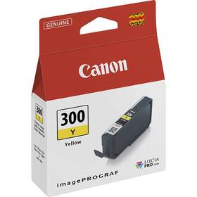 Cartridge Canon PFI-300, 14,4 ml (4196C001) žltá
