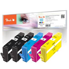 Cartridge Peach HP 934/935, MultiPack Plus, 2x19, 3x8,1 ml - CMYK (319478)