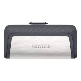 USB flashdisk SanDisk Ultra Dual 64GB OTG USB-C/USB 3.1 (SDDDC2-064G-G46) čierny/strieborný
