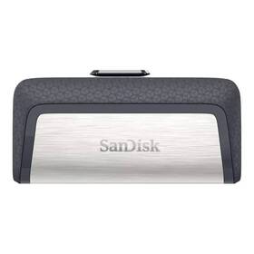 USB flashdisk SanDisk Ultra Dual 256 GB OTG USB-C/USB 3.1 (SDDDC2-256G-G46) čierny/strieborný