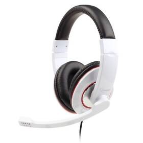 Headset Gembird MHS-001 Gaming (MHS-001-GW) biely