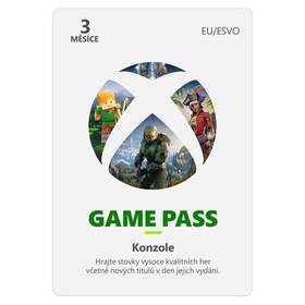 Microsoft Xbox Game Pass Console - predplatné na 3 mesiace - elektronická licencia