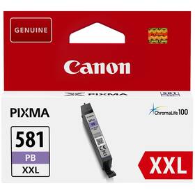 Canon CLI-581XXL PB, 9140 strán - foto modrá