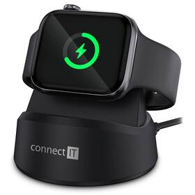 Nabíjačka Connect IT WatchCharger kompatibilná s Apple (CWC-8010-BK) čierna