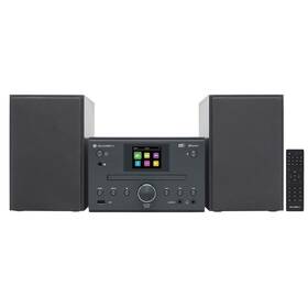 Mikro HiFi systém GoGEN MSC 472 BTDAB sivý