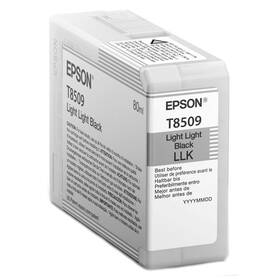 Cartridge Epson T8509, 80 ml - svetlo svetlo čierna (C13T850900)