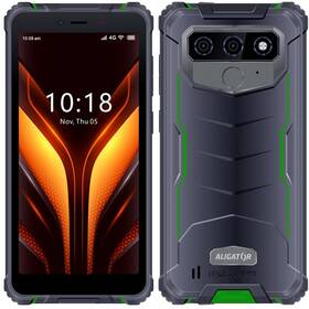 Mobilný telefón Aligator RX850 eXtremo 4 GB / 64 GB (ARX850BGN) čierny/zelený