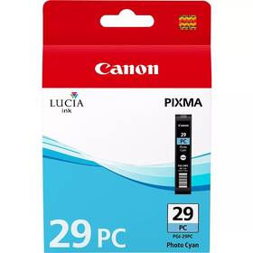 Cartridge Canon PGI-29 PC, 1375 strán - foto azúrová (4876B001)