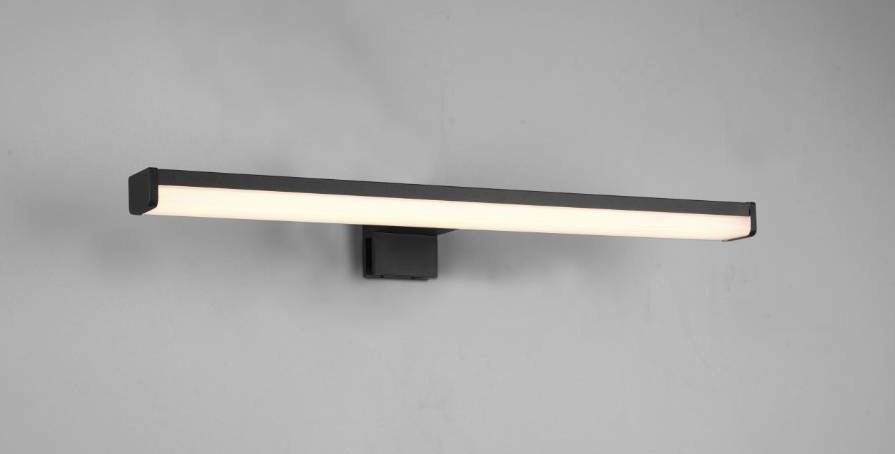 Nástenné svietidlo TRIO Lino, 40 cm - čierne