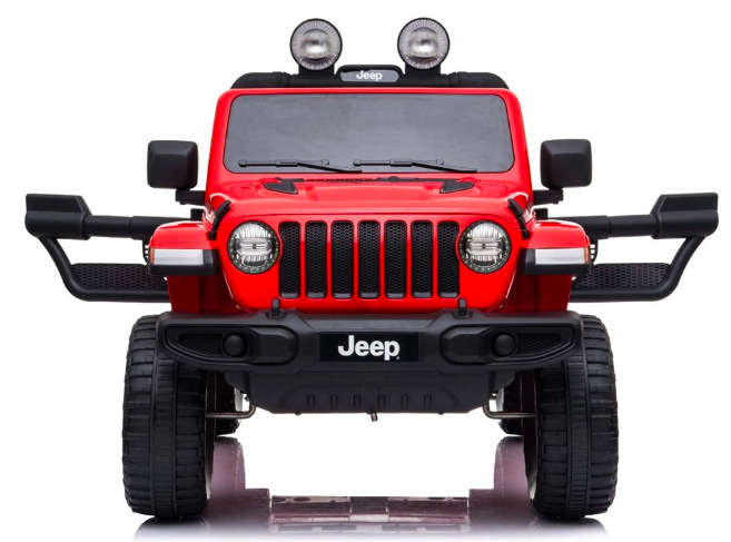 Elektrické auto Beneo Jeep Wrangler Rubicon červené