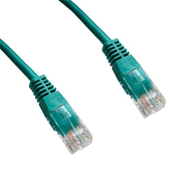 Kabel DATACOM UTP RJ45 Cat.6, 1 m (15914) zelený