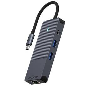 Dokovací stanice Rapoo 8-in-1 USB-C Multiport (UCM-2004) černá