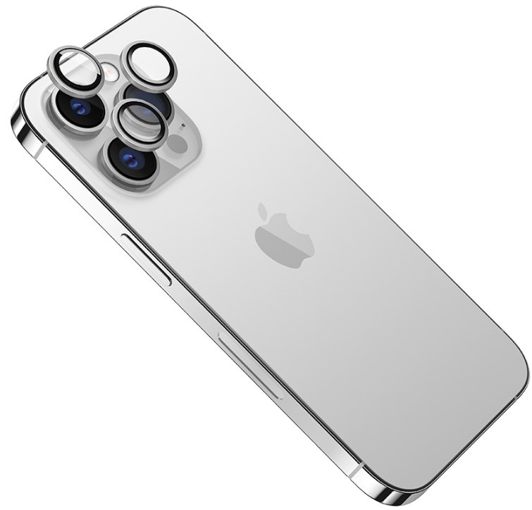 FIXED Camera Glass na Apple iPhone 14/14 Plus, strieborná