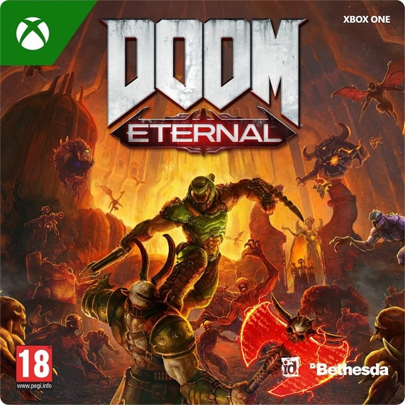 DOOM Eternal - Standard Edition - elektronická licencia, Xbox One