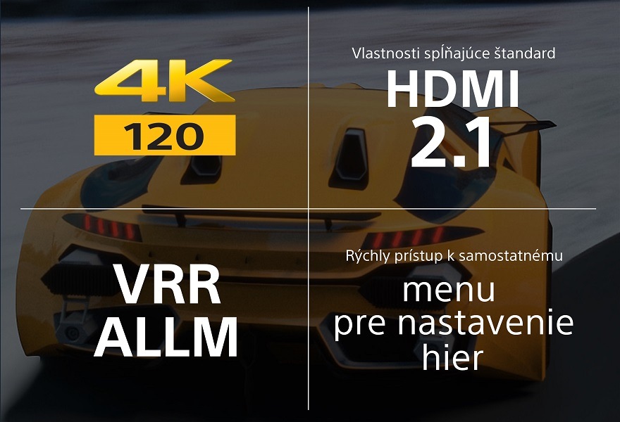 Televízory Sony sú ideálnou voľbou pre nadšených hráčov