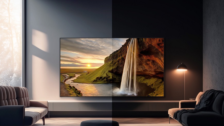 Televízia Hisense 55U6NQ, Total Ambient Adaptive