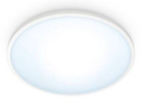 Stropné svietidlo WiZ SuperSlim Tunable White 16 W - biele