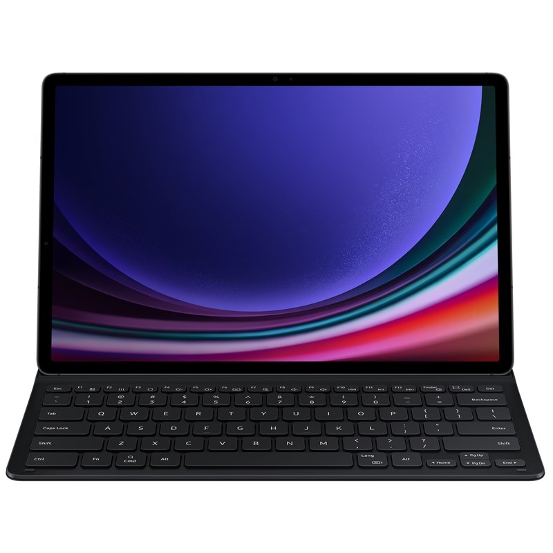 Samsung Galaxy Tab S9+ Book Cover Keyboard Slim, čierna