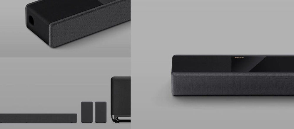 Soundbar Sony HT-A7000, čierna, všesmerový blokový dizajn