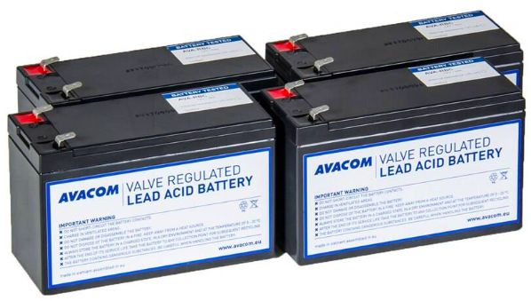 Batériový kit Avacom RBC132 - kit pre renováciu batérie (4ks batérií)
