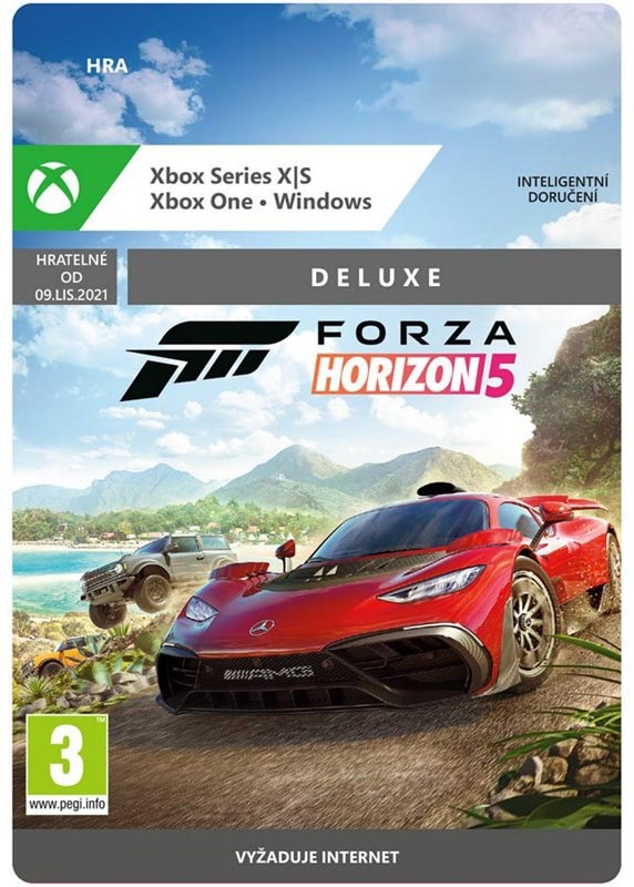 Forza Horizon 5 - Deluxe Edition - elektronická licencia, Xbox Series / Xbox One / PC