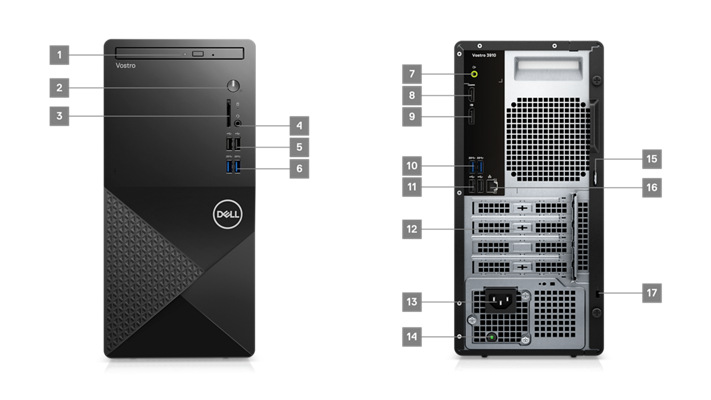 Dell Vostro 3910 (GMT7J)