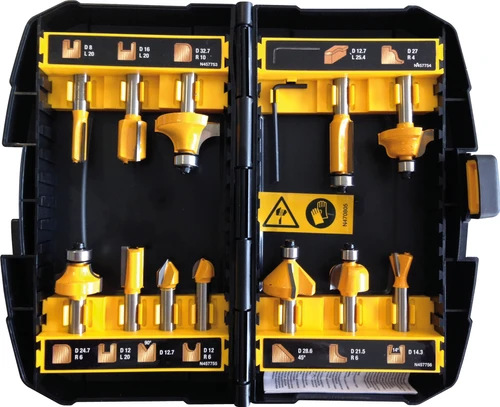 Súprava fréz Dewalt DT90016-QZ 12 dielov