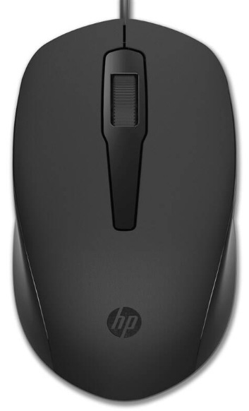 Myš HP 150 optická/3 tlačidlá/1600DPI - čierna