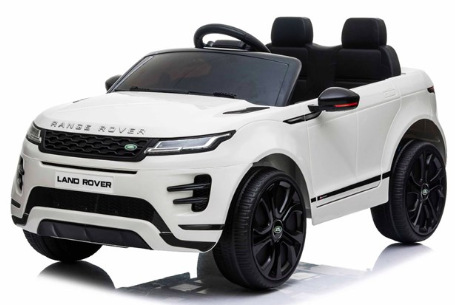 Elektrické auto Beneo Range Rover Evoque biele