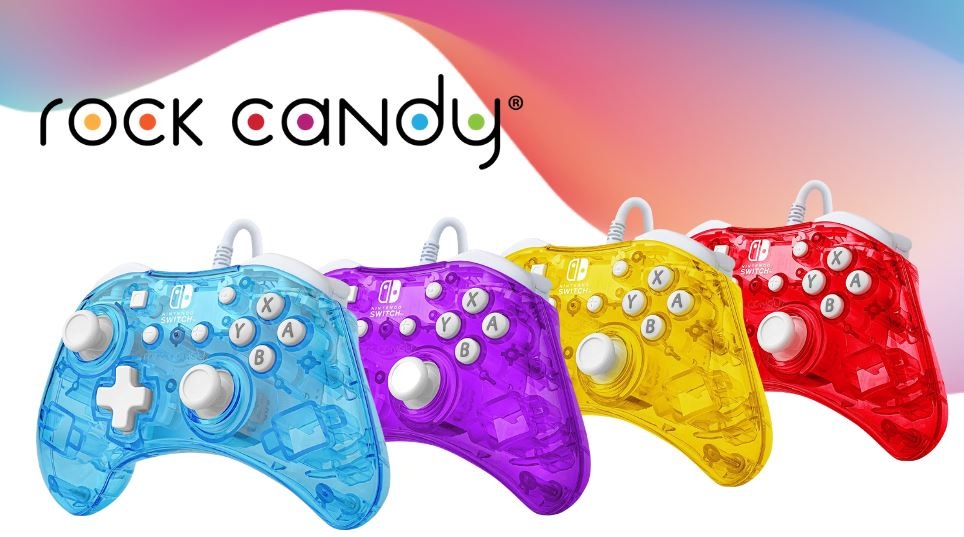 PDP Rock Candy Mini Controller pre Nintendo Switch - Stormin Cherry (500-181-EU-RD)