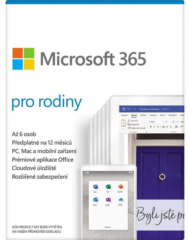 Microsoft 365 pre rodiny