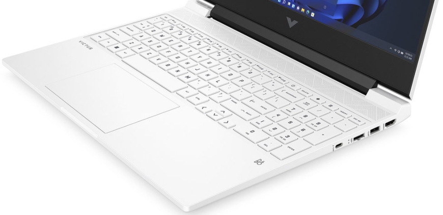 HP Victus Gaming Laptop 15-fb0021nc (8E521EA), biela