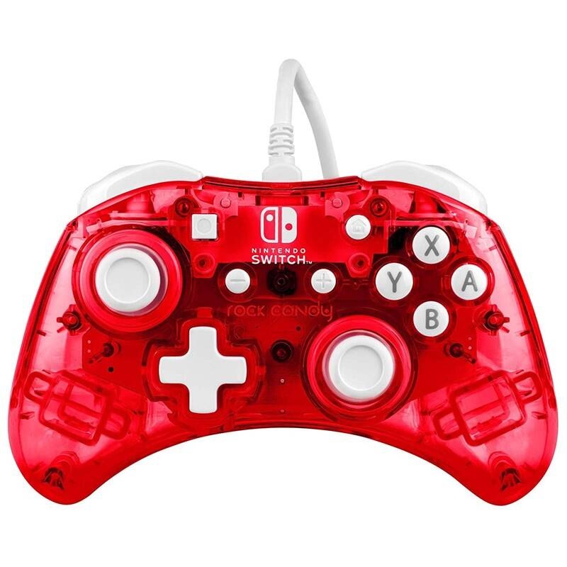 PDP Rock Candy Mini Controller pre Nintendo Switch - Stormin Cherry (500-181-EU-RD)