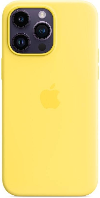 Apple Silicone Case s MagSafe pre iPhone 14 Pro Max, kanárikovo žltá