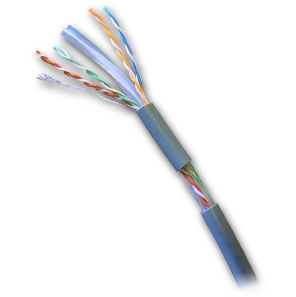 Kabel DATACOM UTP Cat.6, lanko 100m (1385) šedý