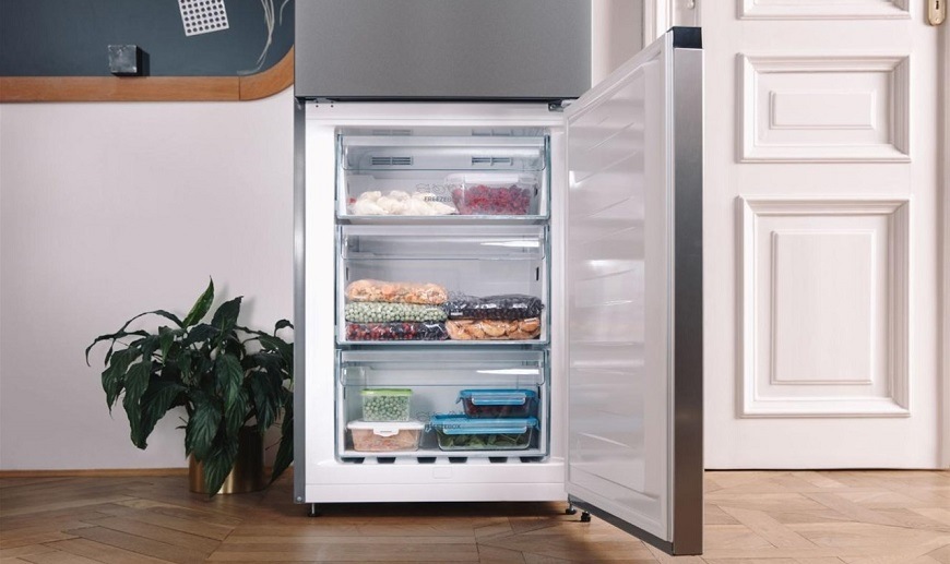 Beznámrazová chladnička Gorenje NRK620DA2XL4, nerezová, FastFreeze