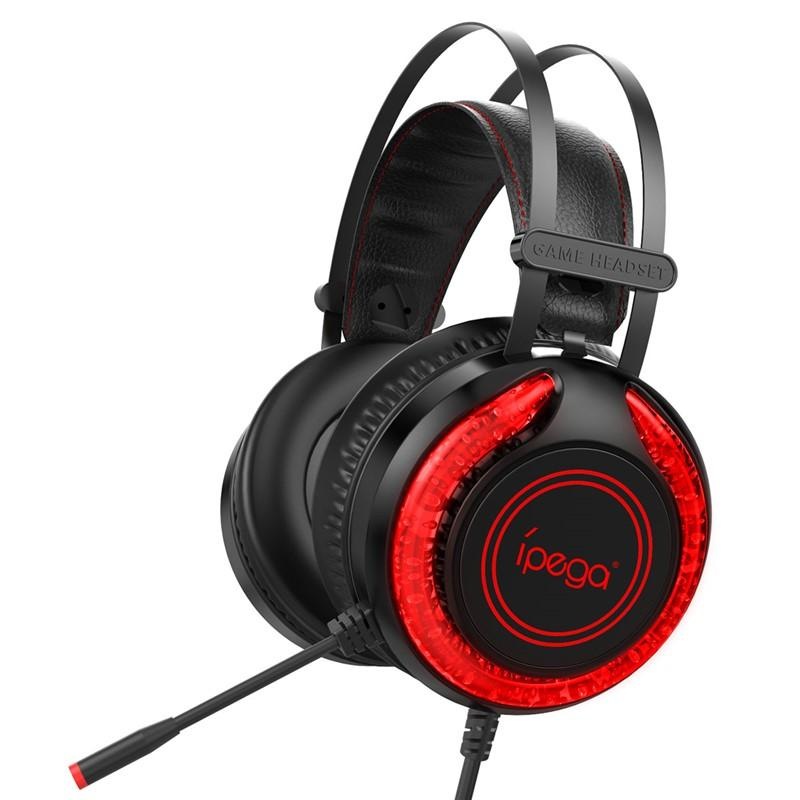 Headset iPega PG-R015 Gaming Colourfull - černý