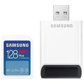 Pamäťová karta Samsung PRO Plus SDXC 128GB + USB adaptér (MB-SD128SB/WW)