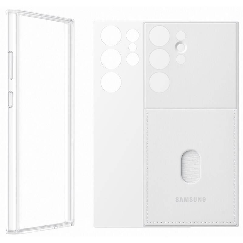 Samsung Frame kryt na Galaxy S23 Ultra, biela