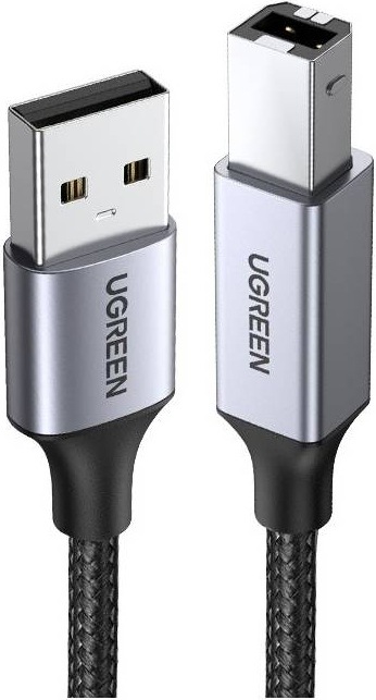 UGREEN USB/USB-B, 3 m, čierna