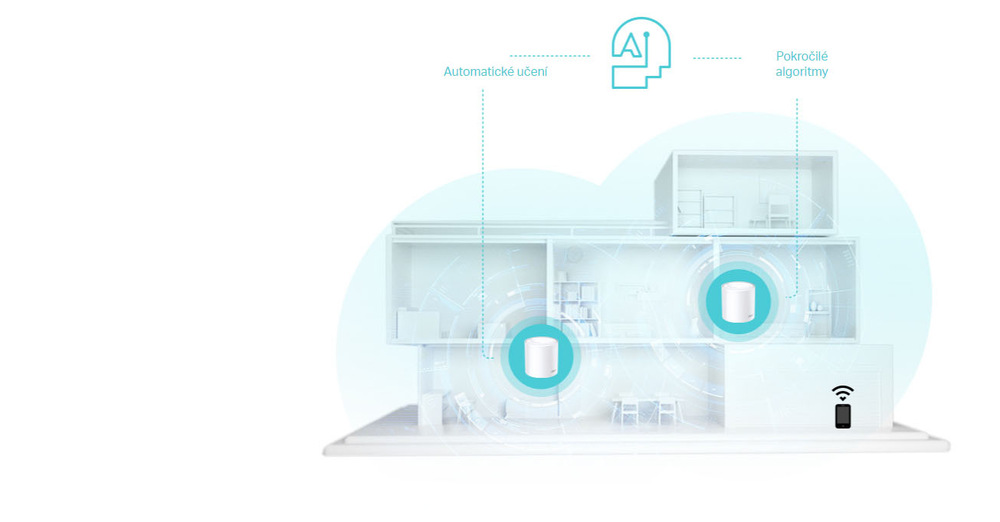 Komplexní Wi-Fi systém TP-Link Deco X50