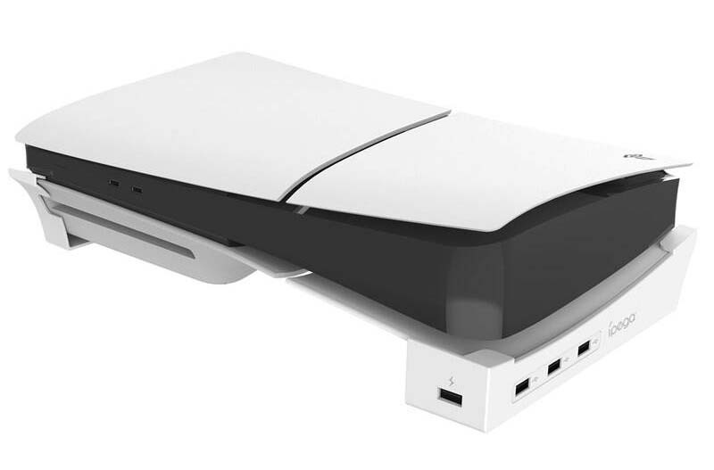 Horizontálny stojan iPega P5S008 pre PS5 Slim (PG-P5S008), biela