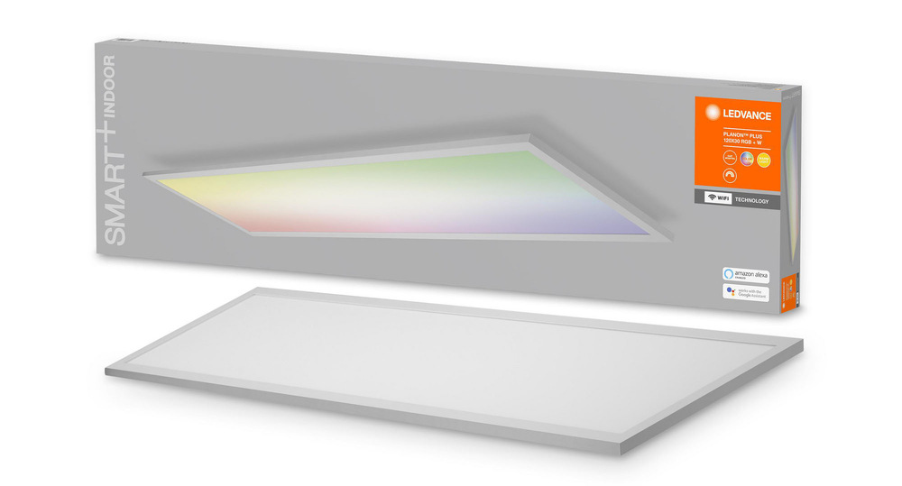 LEDVANCE SMART+ Planon Plus Multicolor 1200×300, bílá
