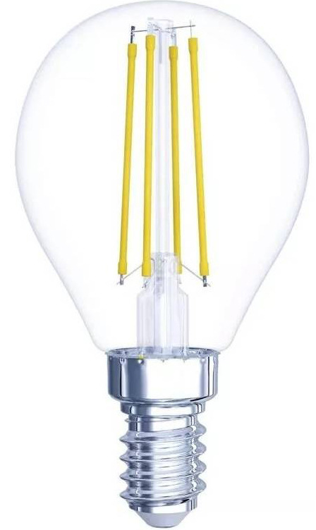 Žiarovka LED EMOS Filament Mini Globe, 6W, E14, teplá biela